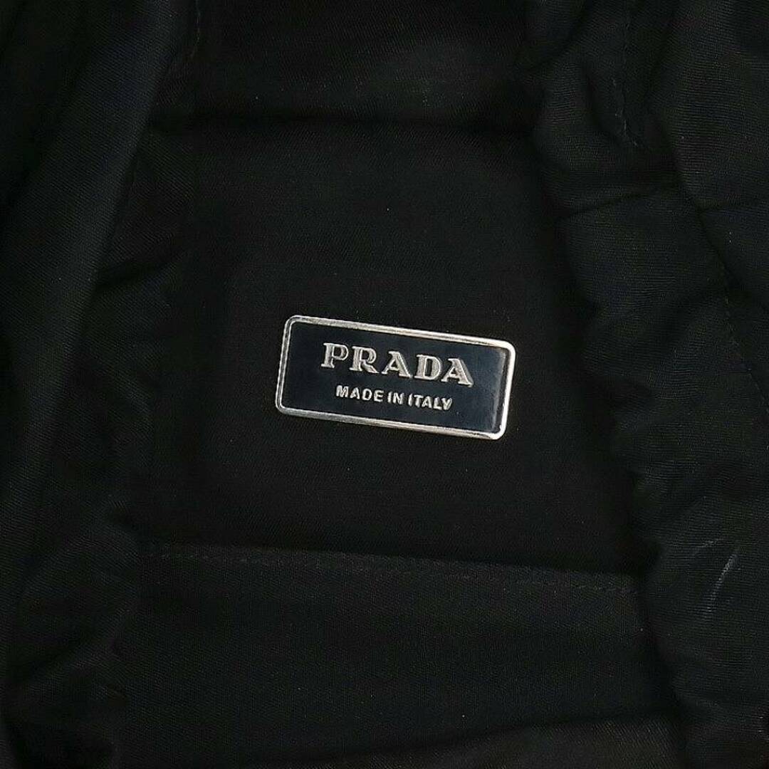 PRADA(プラダ)のプラダ  V136 ロゴプレートナイロンバックパック  メンズ メンズのバッグ(バッグパック/リュック)の商品写真