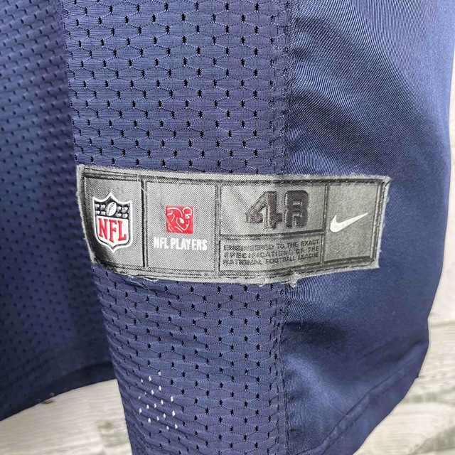 NFL【NIKE】ナイキ ゲームシャツ グリーン 刺繍ワッペン XL アメフト