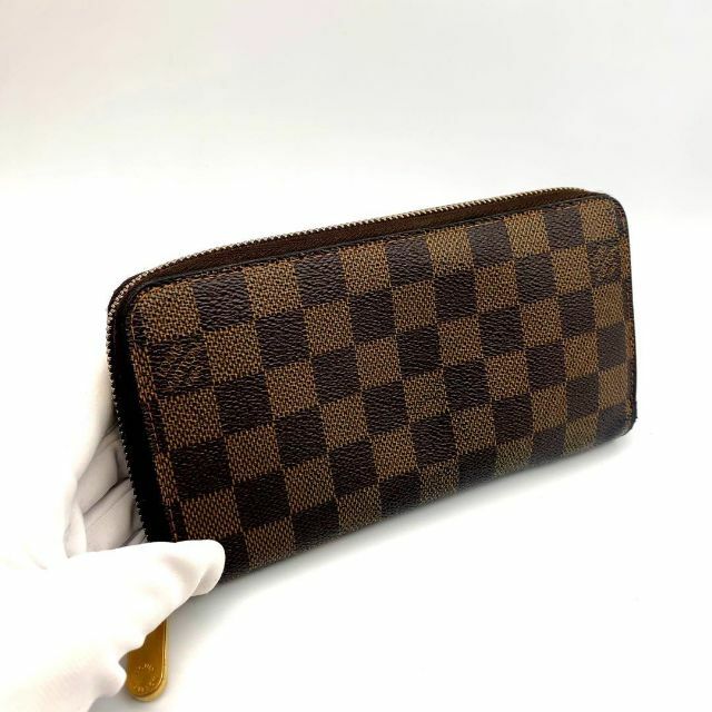 LOUIS VUITTON(ルイヴィトン)の【極美品】ルイヴィトン ダミエ ジッピーウォレット ラウンド 長財布 02 レディースのファッション小物(財布)の商品写真