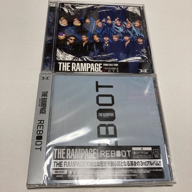 THE RAMPAGE(ザランページ)の未開封品「REBOOT」THE RAMPAGE from EXILE TRIBE エンタメ/ホビーのCD(ポップス/ロック(邦楽))の商品写真