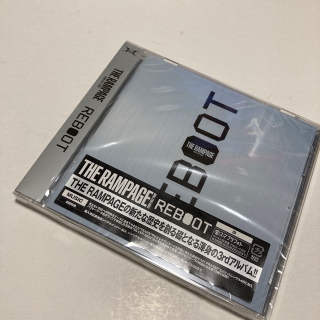 THE RAMPAGE(ザランページ)の未開封品「REBOOT」THE RAMPAGE from EXILE TRIBE エンタメ/ホビーのCD(ポップス/ロック(邦楽))の商品写真