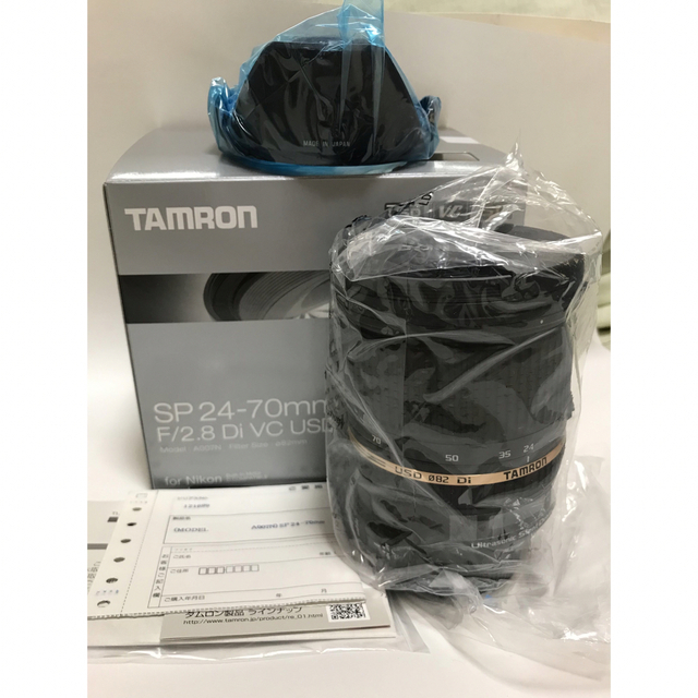 TAMRON(タムロン)のTAMRON レンズ SP24-70F2.8DI VC USD(A007N) スマホ/家電/カメラのカメラ(レンズ(ズーム))の商品写真