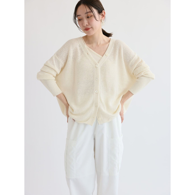 IENA HIGH-TWIST COTTON ワイドパンツ 3