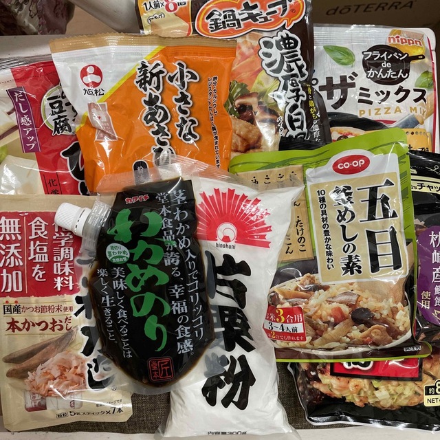 味の素(アジノモト)の調味料　だし　高野豆腐　鍋キューブ色々セット 食品/飲料/酒の食品(調味料)の商品写真