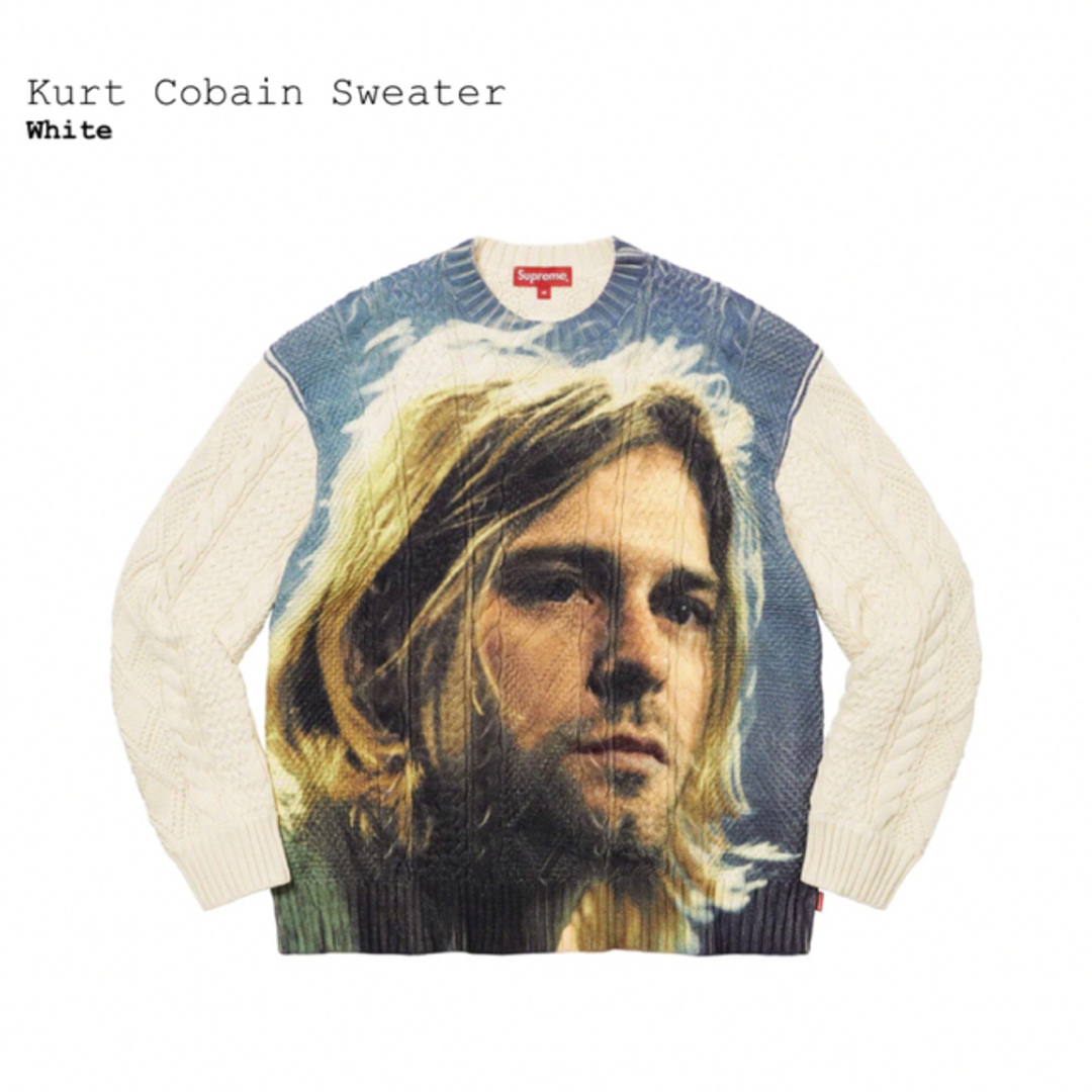 Supreme(シュプリーム)のsupreme  Kurt Cobain Sweater Lサイズ メンズのトップス(ニット/セーター)の商品写真