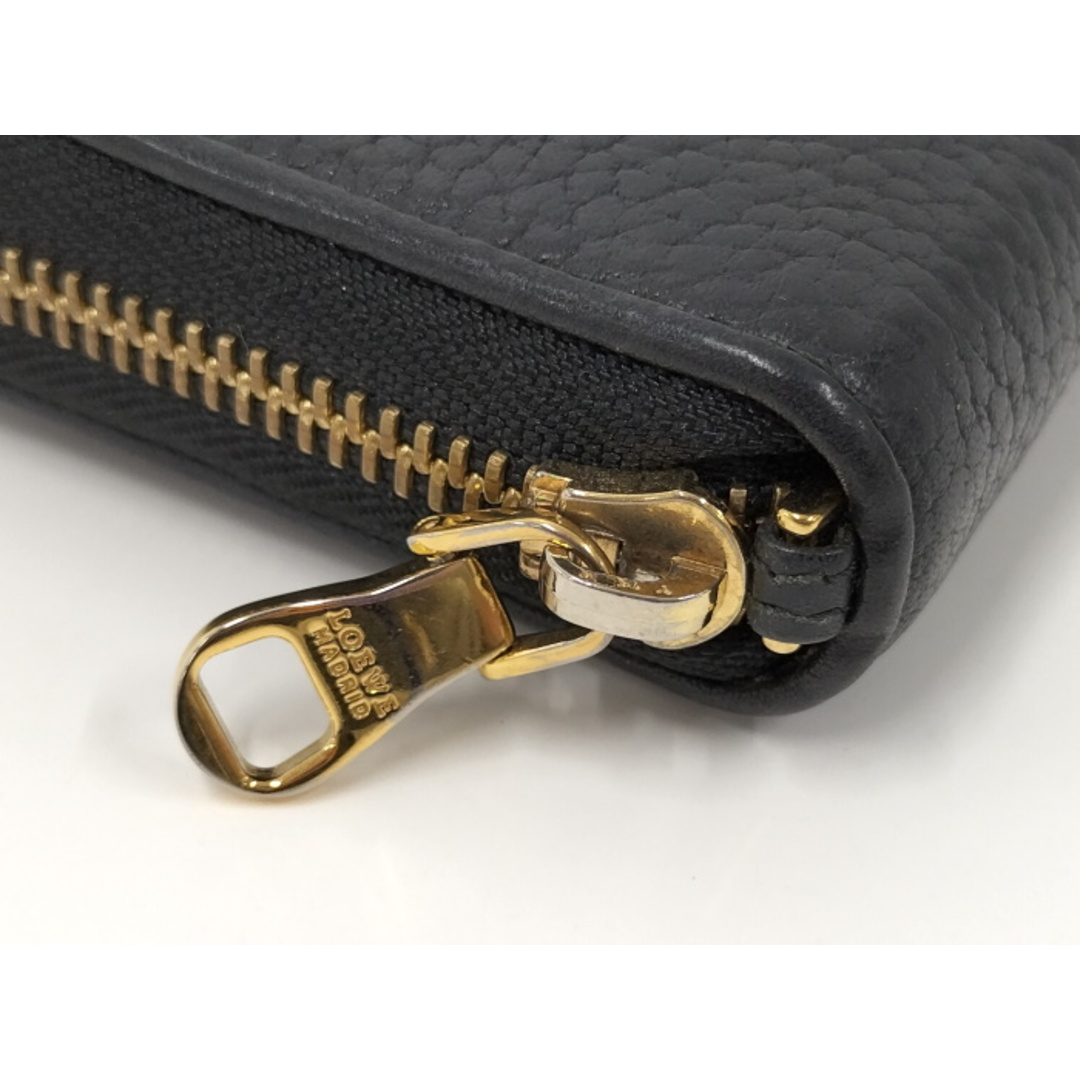 LOEWE - LOEWE 錠飾り付き ラウンドファスナー長財布 レザー LOEWE - LOEWE 錠飾り付き ラウンドファスナー長財布 レザー