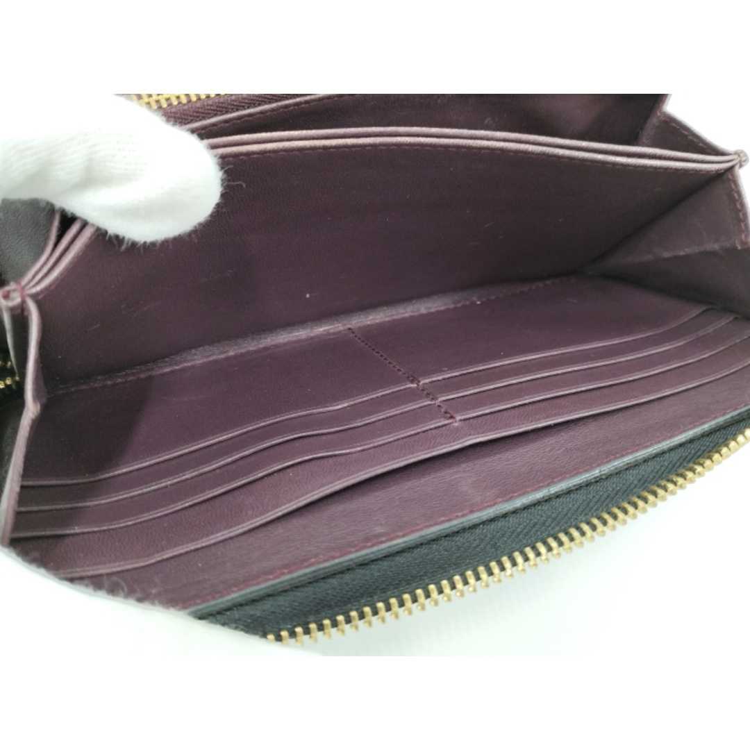 LOEWE - LOEWE 錠飾り付き ラウンドファスナー長財布 レザー LOEWE - LOEWE 錠飾り付き ラウンドファスナー長財布 レザー