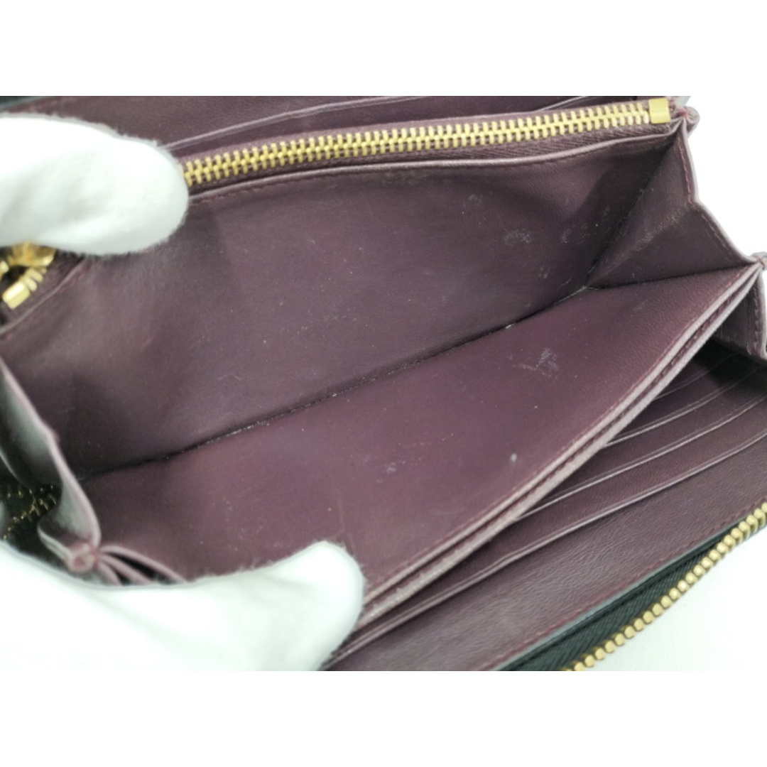 LOEWE - LOEWE 錠飾り付き ラウンドファスナー長財布 レザー LOEWE - LOEWE 錠飾り付き ラウンドファスナー長財布 レザー