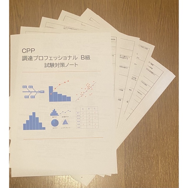 CPP-B 調達プロフェッショナル　試験対策ノート　予想問題90問　セット エンタメ/ホビーの本(資格/検定)の商品写真