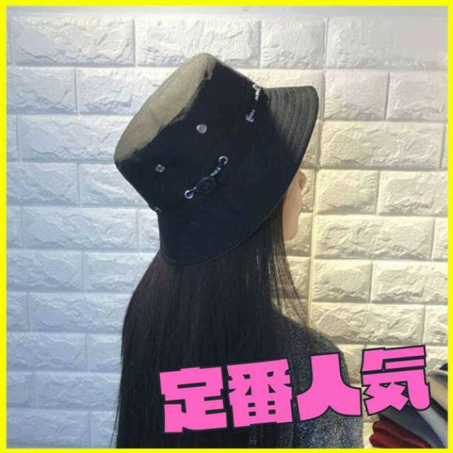 帽子 黒 バケットハット メンズ レディース 韓国 ハット キャップ 子供AAA レディースの帽子(ハット)の商品写真