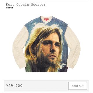 シュプリーム(Supreme)のsupreme Kurt Cobain Sweater(ニット/セーター)