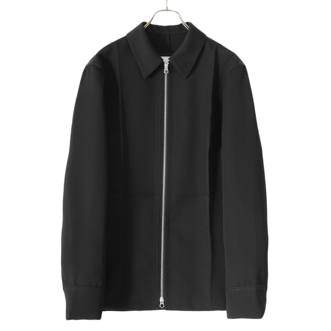 JIL SANDER 23ss シャツジャケット ブラック サイズ48 | フリマアプリ ラクマ