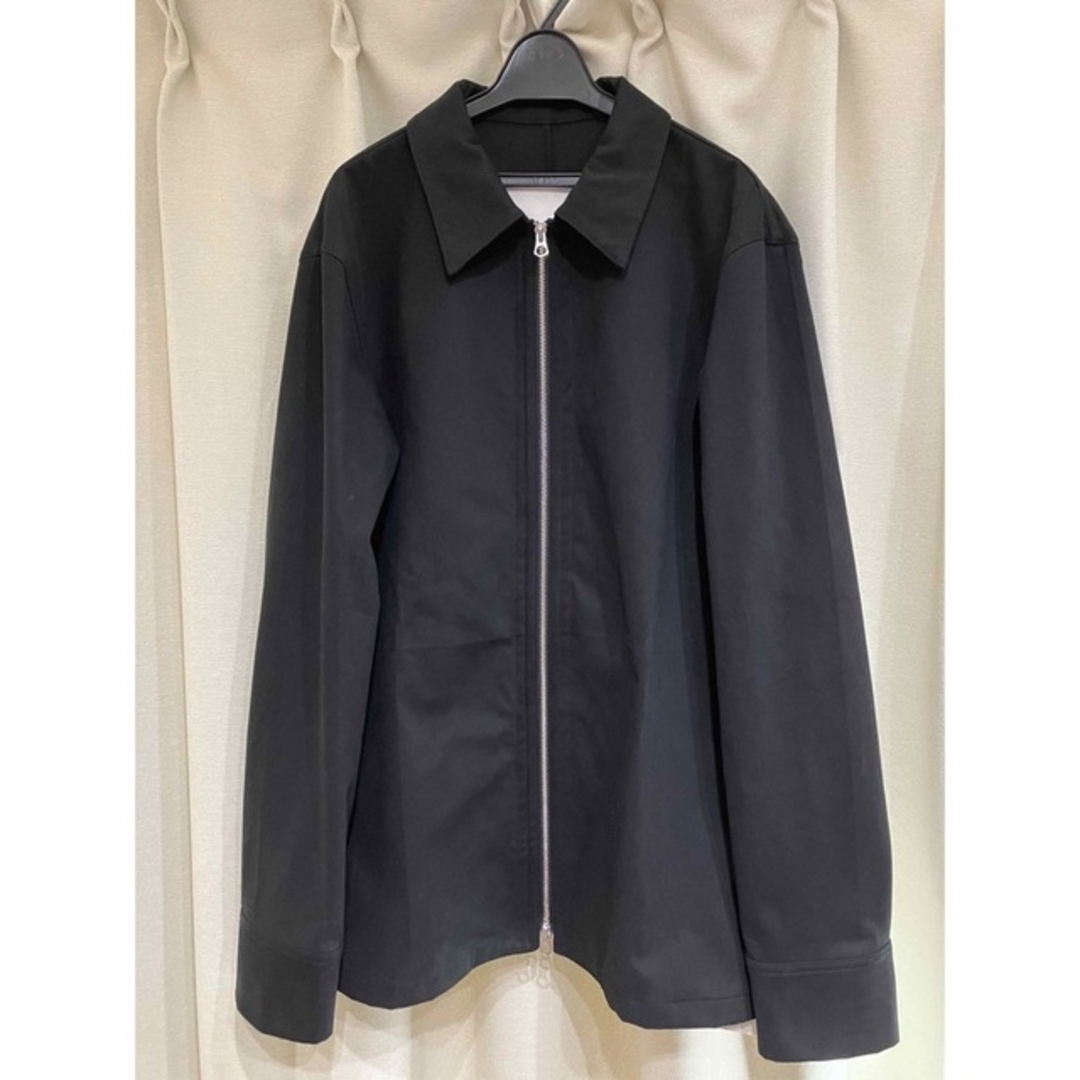 JIL SANDER 23ss シャツジャケット ブラック サイズ48