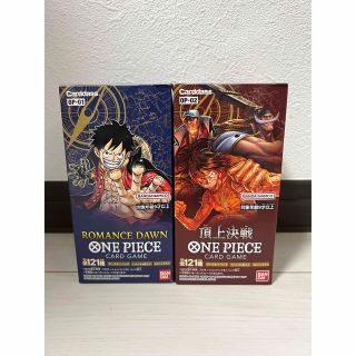 ワンピース(ONE PIECE)の未開封　ワンピースカードボックス　ロマンスドーン　頂上決戦(Box/デッキ/パック)