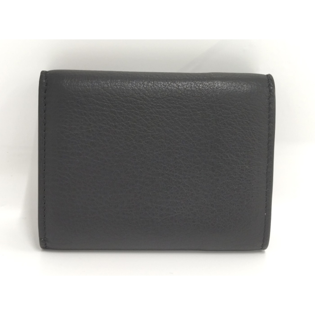 HUNTING WORLD(ハンティングワールド)のHUNTING WORLD 三つ折り財布 レザー ブラック レディースのファッション小物(財布)の商品写真