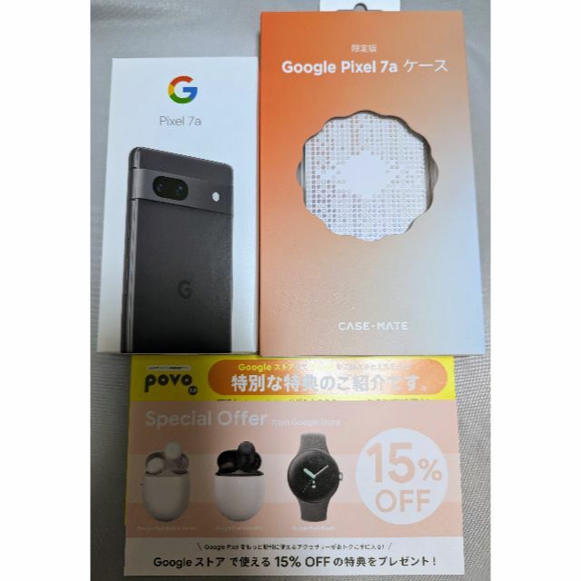 新品未開封 Google Pixel 7a Charcoalスマートフォン本体