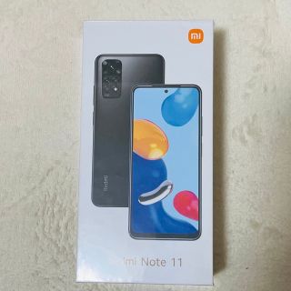 Redmi Note 11 4GB+64GB トワイライトブルー(スマートフォン本体)