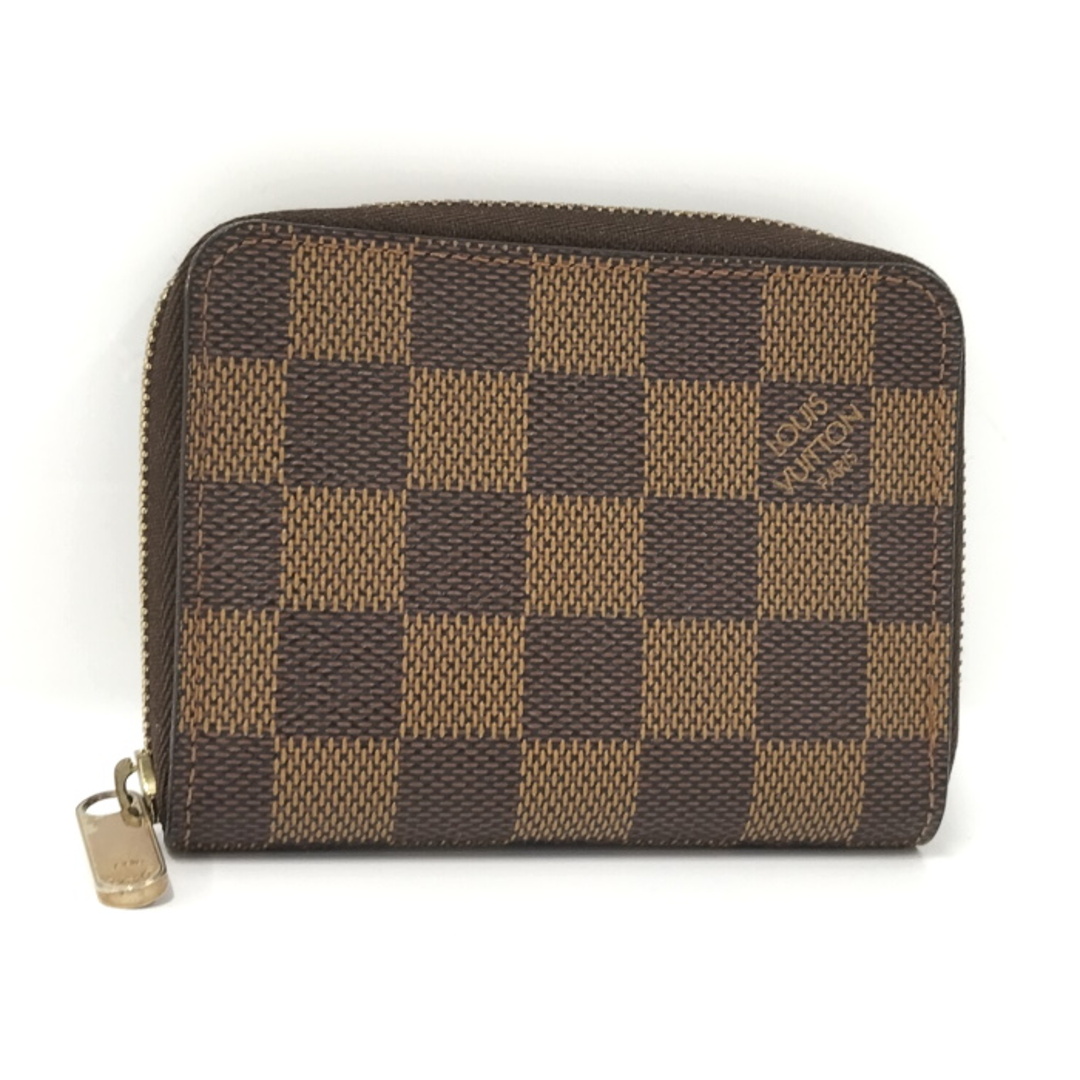 LOUIS VUITTON ジッピーコインパース ダミエ エベヌ N63070