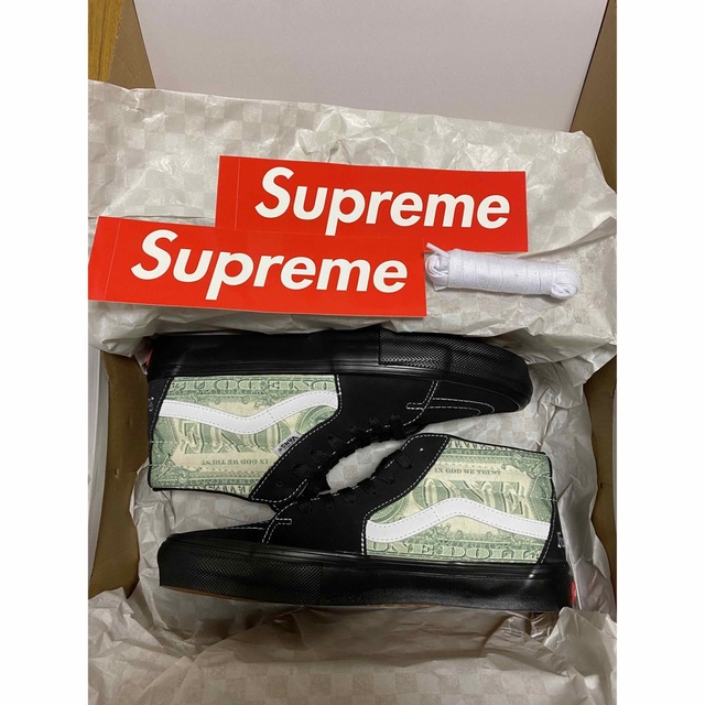 Supreme】week15 Vans Skate Grosso Mid 黒 - スニーカー