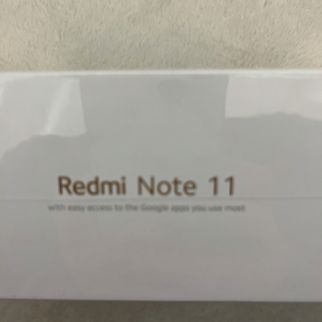 Redmi Note 11 4GB+64GB グラファイトグレー最大180Hz輝度
