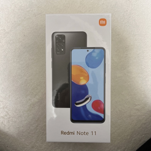 Redmi Note 11 4GB+64GB グラファイトグレー