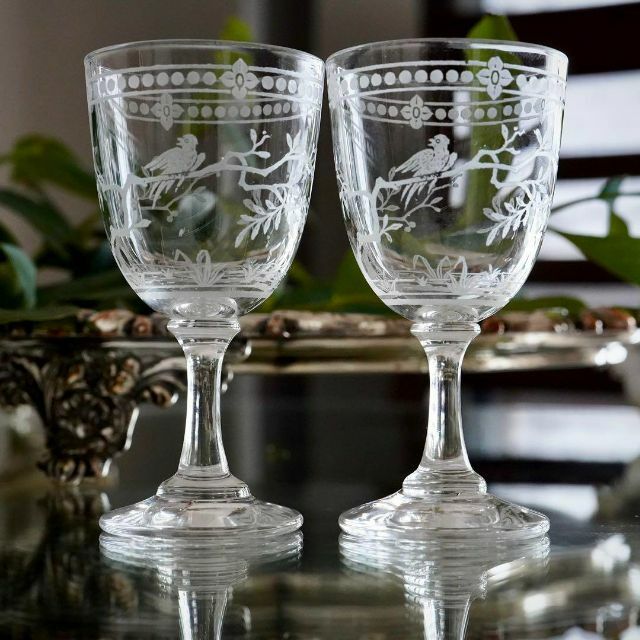Baccarat - 極希少☆1900年オールドバカラ ジャポニズム リキュール
