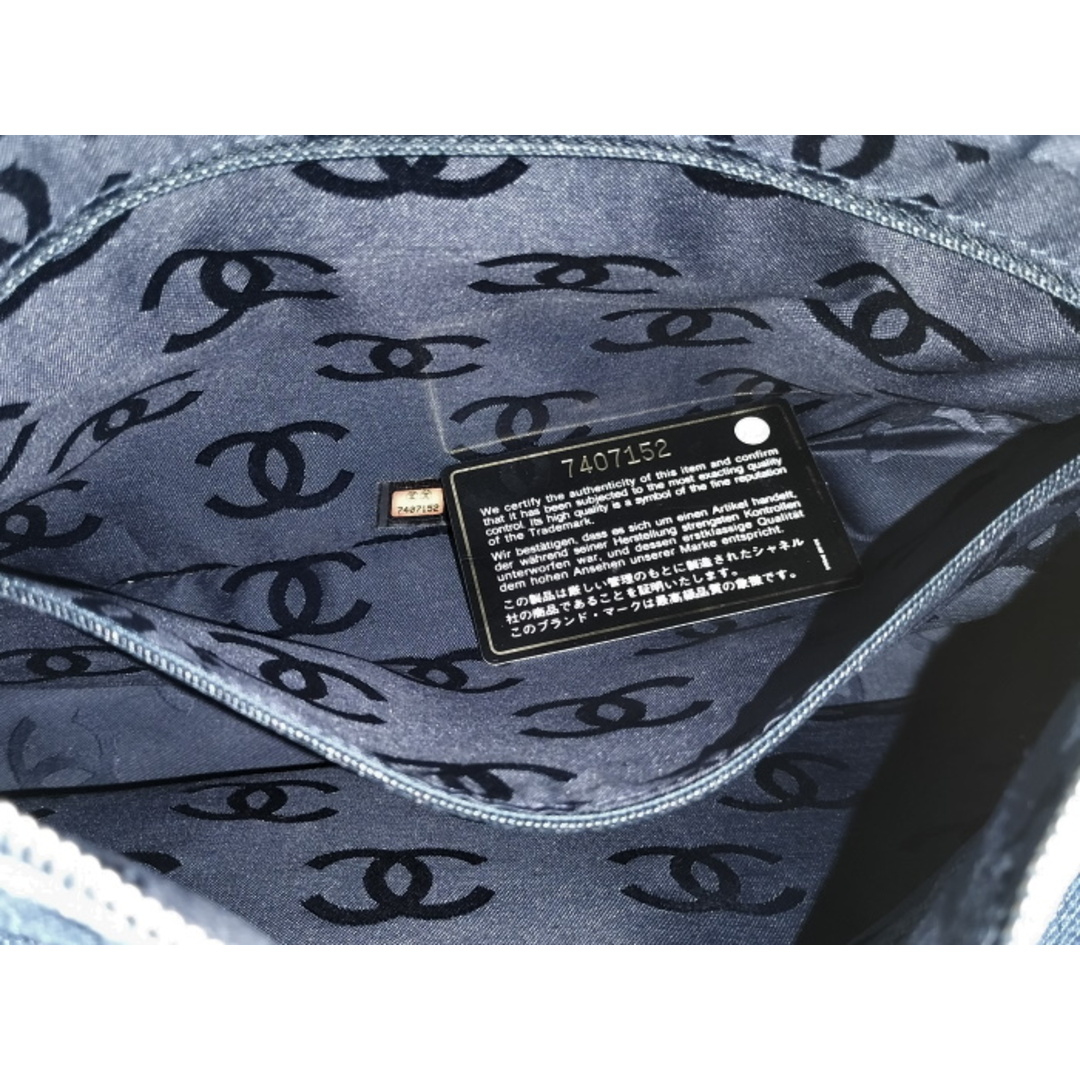 CHANEL - CHANEL ワンショルダーバッグ ココマーク デニム CHANEL - CHANEL ワンショルダーバッグ ココマーク デニム