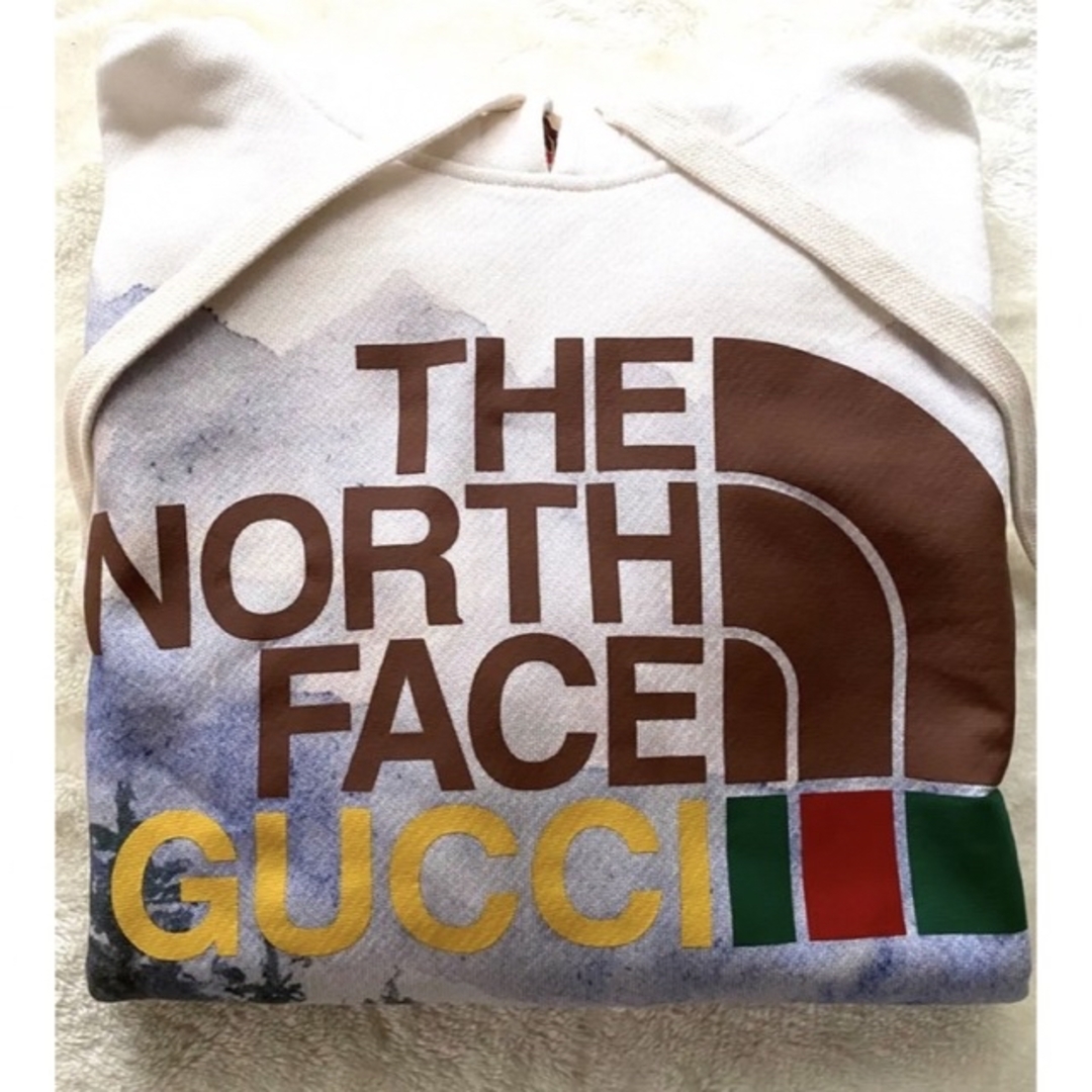 【新品希少】GUCCI × THE NORTH FACE コラボパーカー　グッチ