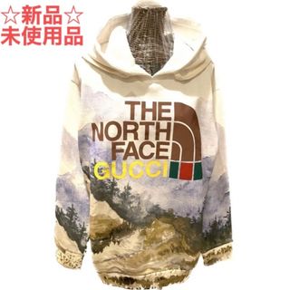 グッチ(Gucci)の【新品希少】GUCCI × THE NORTH FACE コラボパーカー　グッチ(パーカー)