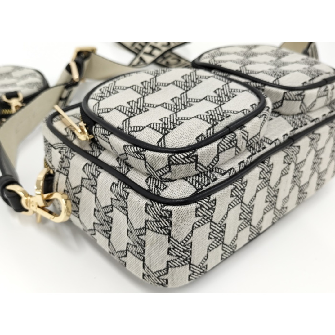 Michael Kors - MICHAEL KORS ショルダーバッグ キャンバス グレー
