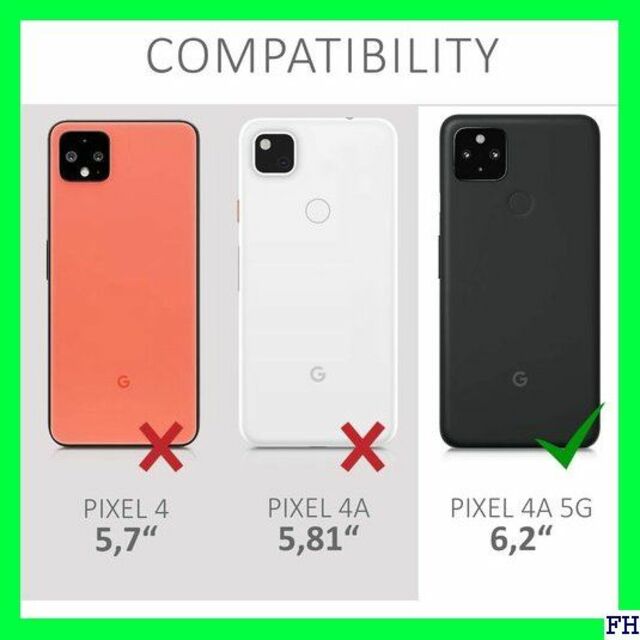 ６ kwmobile 対応: Google Pixel 4 ー グレー 1091 スマホ/家電/カメラのスマホアクセサリー(モバイルケース/カバー)の商品写真