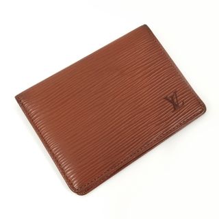 ルイヴィトン(LOUIS VUITTON)のLOUIS VUITTON パスケース ポルト 2 カルト ヴェルティカル エピ(名刺入れ/定期入れ)