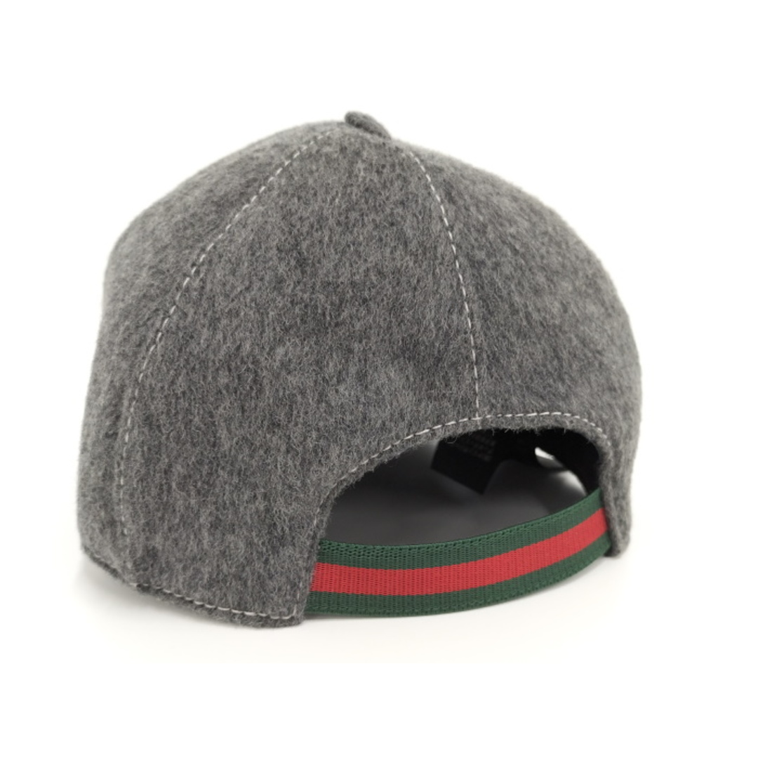 GUCCI - GUCCI ベースボールキャップ フェルト ウール シェリー GUCCI - GUCCI ベースボールキャップ フェルト ウール シェリー