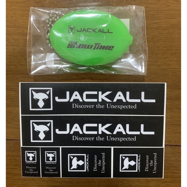 JACKALL(ジャッカル)のジャッカル✨コインケース＋ステッカーセット😊 スポーツ/アウトドアのフィッシング(ルアー用品)の商品写真