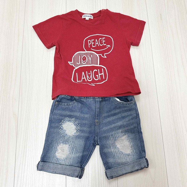 SHOO・LA・RUE(シューラルー)のSHOO・LA・RUE シューラルー　プリントトップス　Tシャツ キッズ/ベビー/マタニティのキッズ服男の子用(90cm~)(Tシャツ/カットソー)の商品写真