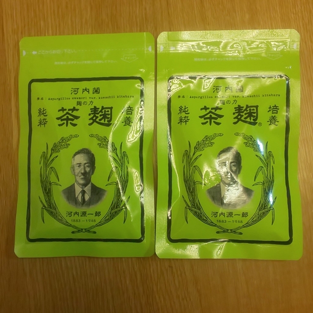 食品/飲料/酒河内菌 麹の力 茶麹 (乳酸菌入り) ６２×２袋