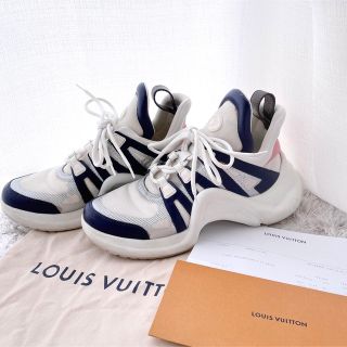 ルイヴィトン(LOUIS VUITTON)のLOUIS VUITTON ルイヴィトン　アークライトライン　スニーカー　美品(スニーカー)