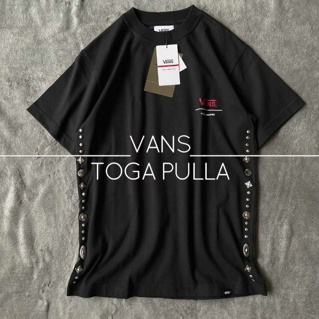 カラー【新品】VANS × TOGA PULLA スタッズTシャツ ブラック S