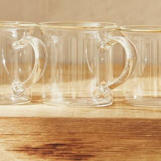 ザラホーム(ZARA HOME)のZARAHOME　ガラスコップ　コーヒーカップ(食器)