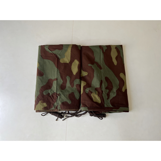 グランドセールイタリア軍幕 サンマルコカモ 2枚 美品 軍 テント