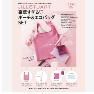 ジルスチュアート(JILLSTUART)の166 ゼクシィ 6月号 付録(エコバッグ)