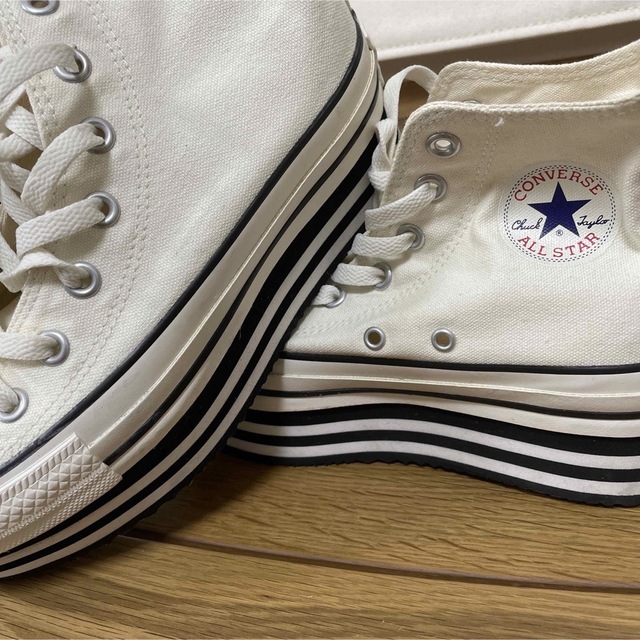 ALL STAR（CONVERSE）(オールスター)のCONVERSE ★厚底コンバース ハイカットスニーカー レディースの靴/シューズ(スニーカー)の商品写真