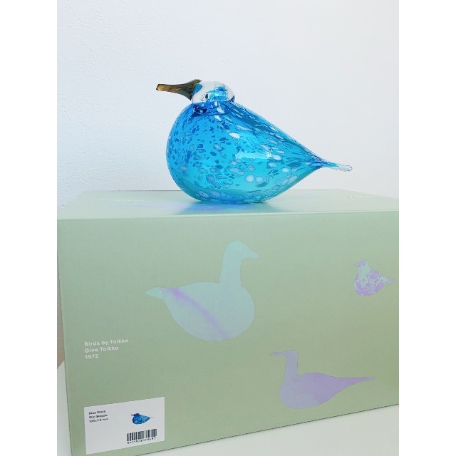 iittala(イッタラ)のBlue Finch ブルーフィンチ　新品　箱付き　北米限定　イッタラバード インテリア/住まい/日用品のインテリア小物(その他)の商品写真