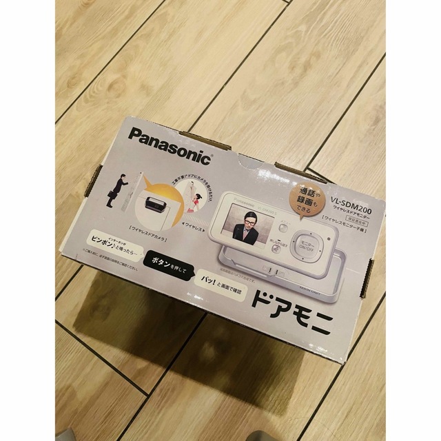 Panasonic - PanasonicワイヤレスドアモニターVL-SDM200-Sミルキー