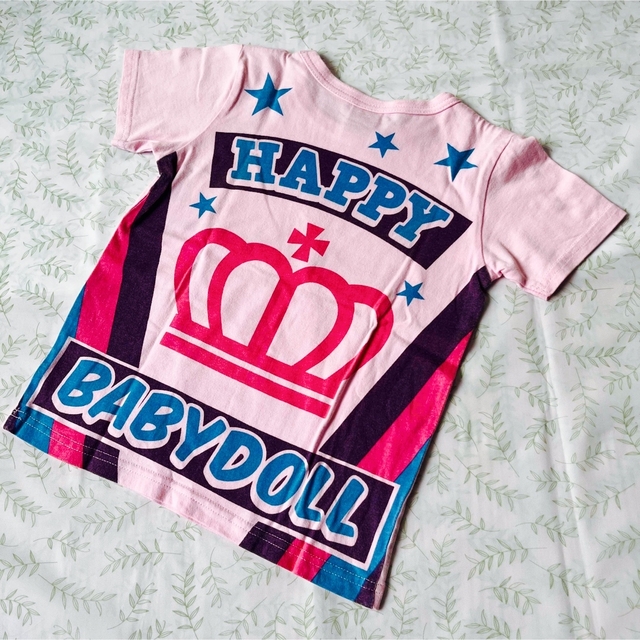 BABYDOLL(ベビードール)のBABY DOLL 半袖 ロゴ Tシャツ 120cm キッズ/ベビー/マタニティのキッズ服女の子用(90cm~)(Tシャツ/カットソー)の商品写真