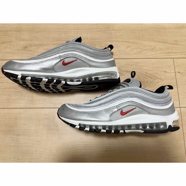 極美品 エアマックス97 シルバーバレット - スニーカー