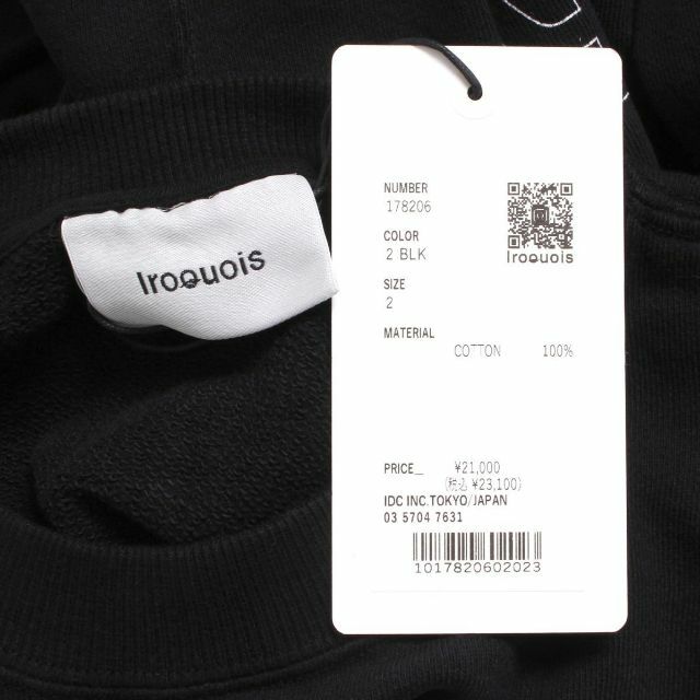 タグ付・新品 Iroquois OWL SWEATSHIRTS  イロコイ