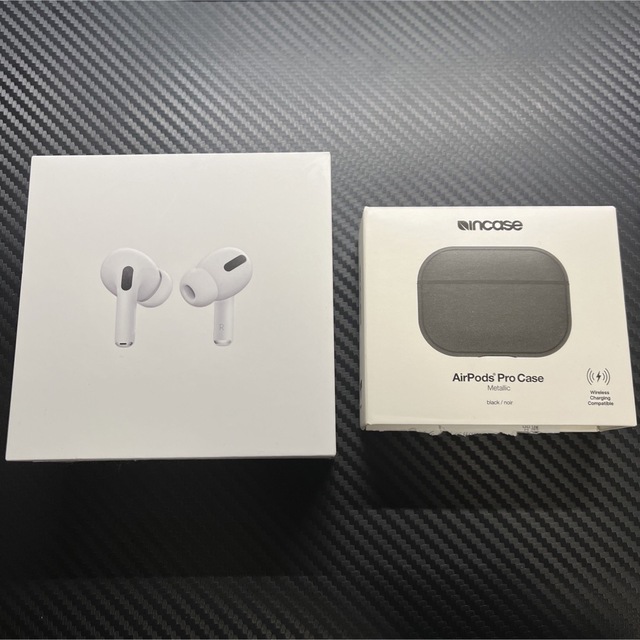 Apple AirPods Pro&incase メタリックケース