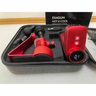 ドクターエア エクサガン ホット&クール レッド REG-03 RDの通販 by