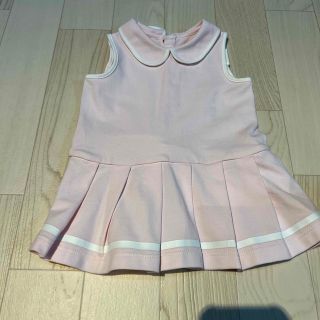 ジャカディ(Jacadi)のJACDIプリーツワンピース新品♡74㎝(ワンピース)